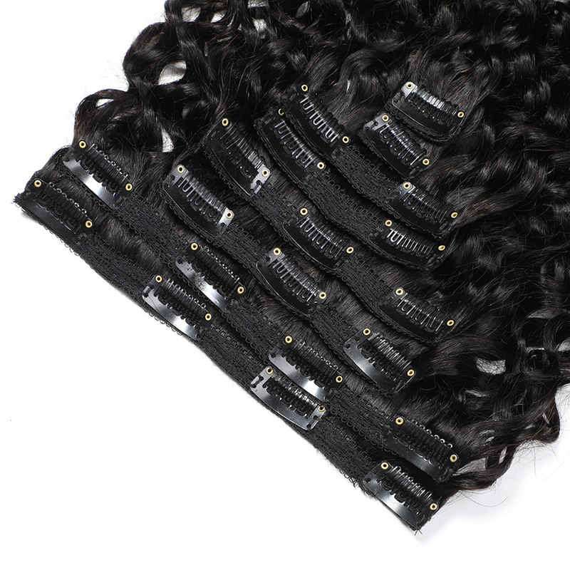 Extensions à clip Raw Hair Cambodian Wavy Curl