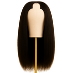 YAKI Straight Raw Hair U-part Wig