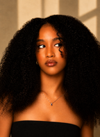 Burmese Kinky Curl Raw Hair U-Part Wig