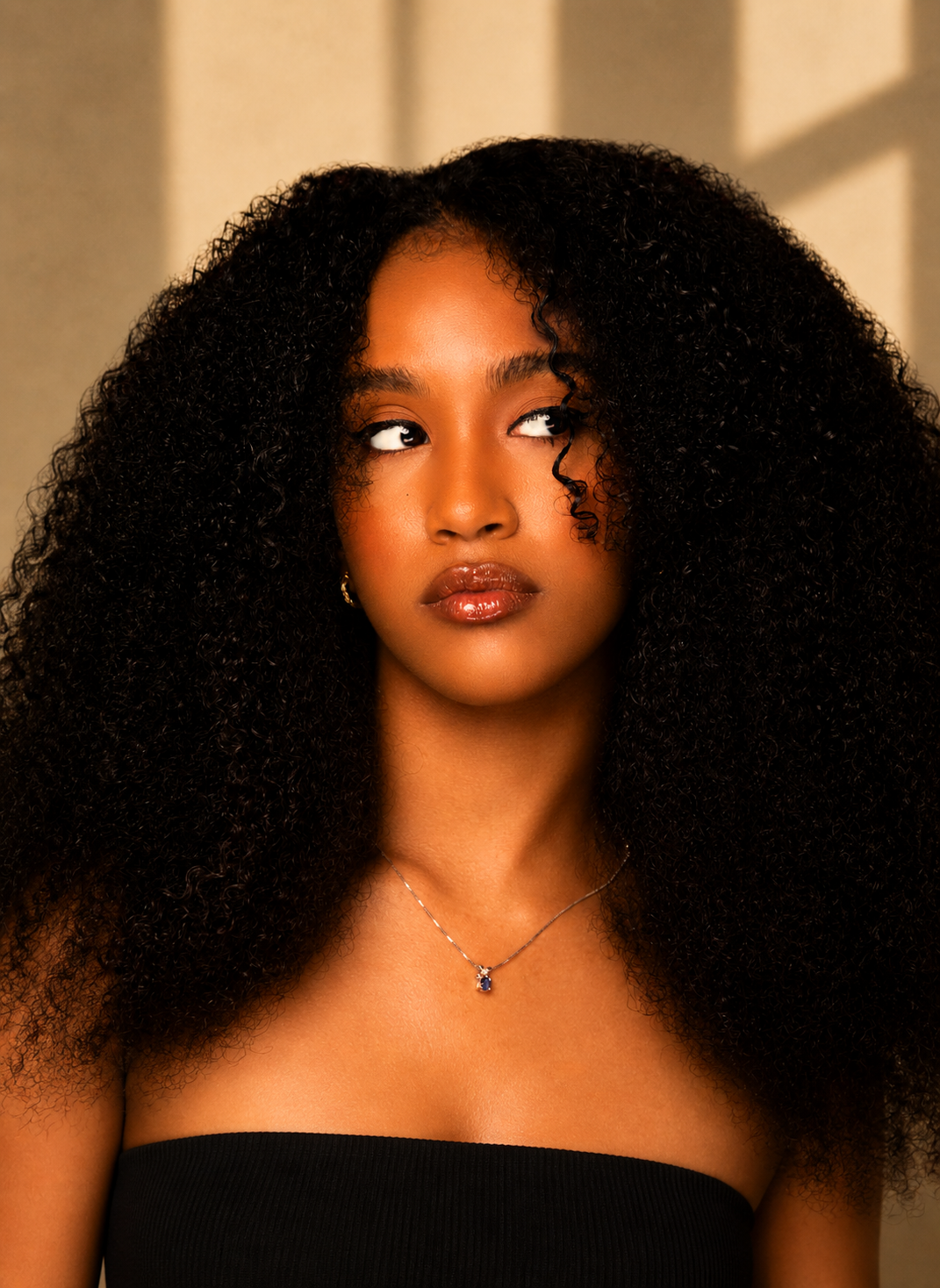 Burmese Kinky Curl Raw Hair U-Part Wig