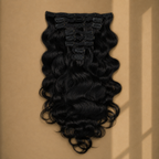 Cambodian Deep Wave Raw Hair Clip-Ins