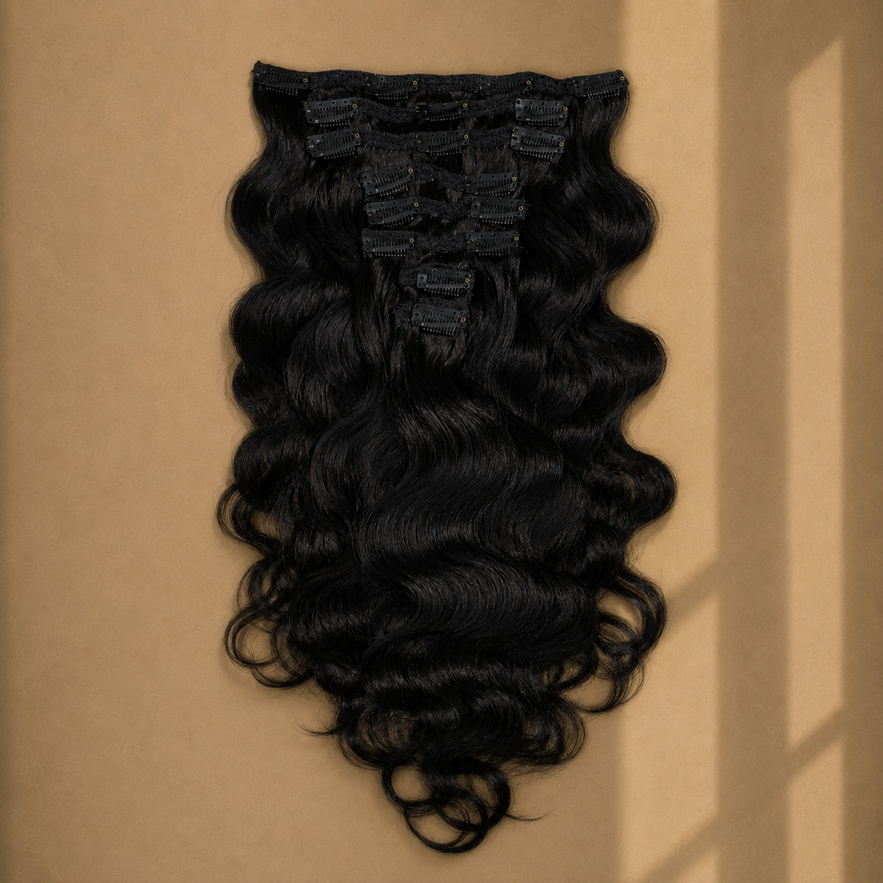 Cambodian Deep Wave Raw Hair Clip-Ins