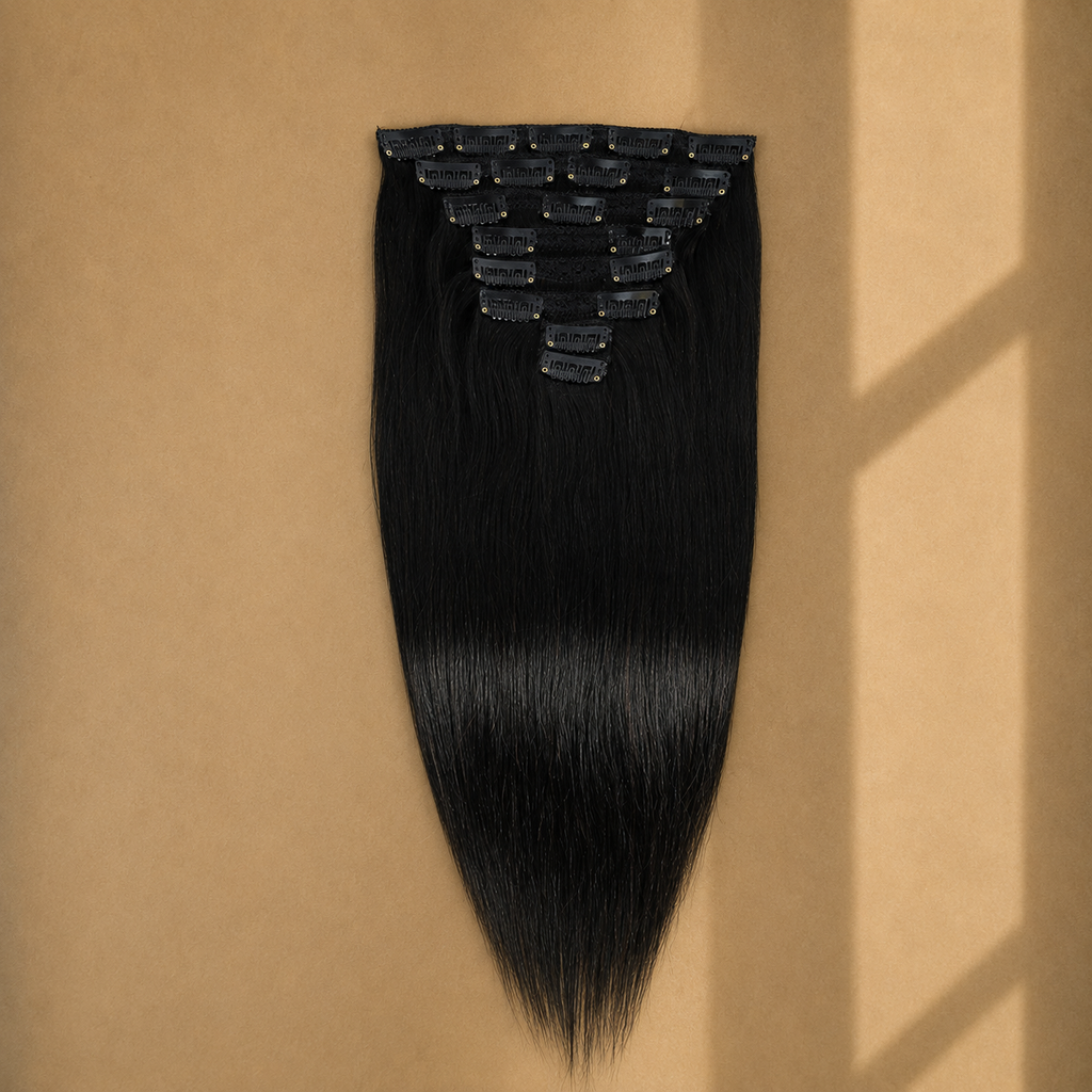 Vietnamese Straight Raw Hair Clip-Ins