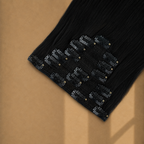 YAKI Straight Raw Hair Clip-Ins