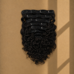 Cambodian Wavy Curl Raw Hair Clip-Ins