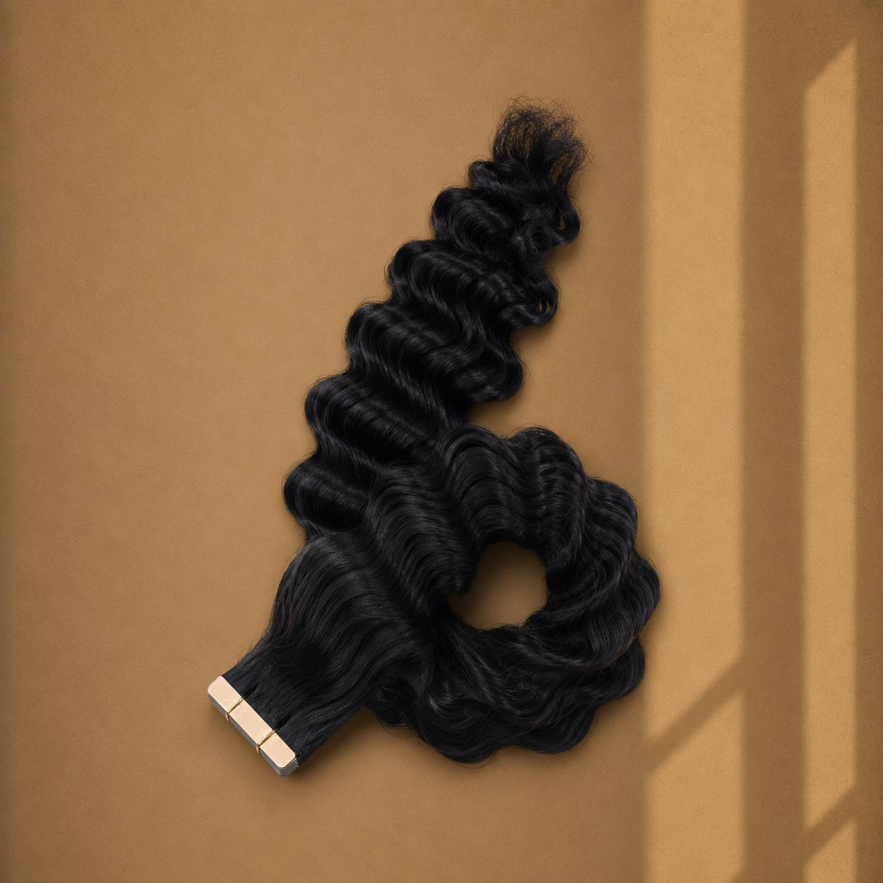 Cambodian Wavy Curl Raw Hair Tape-Ins