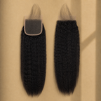 YAKI Straight Raw Hair HD Closure