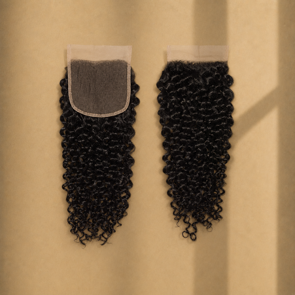 Burmese Curl Raw Hair HD Closure