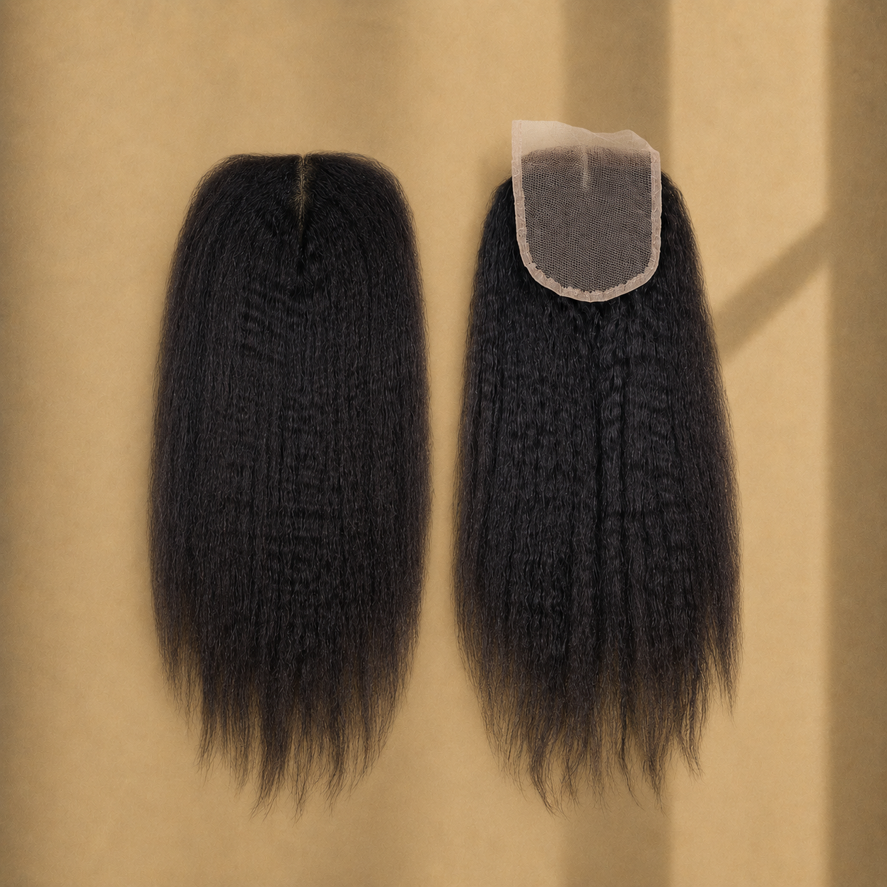 Burmese Kinky Straight Raw Hair HD Closure
