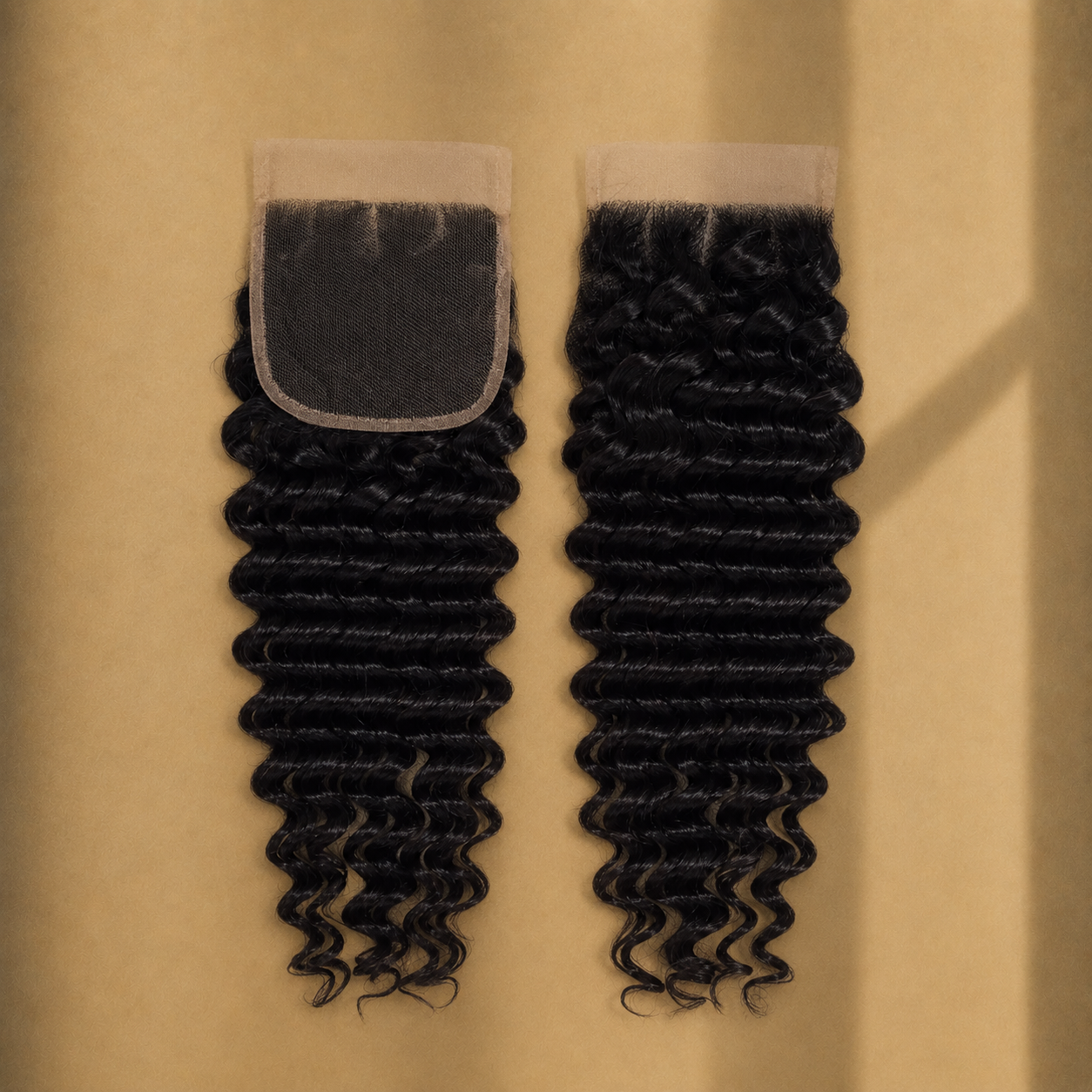 Cambodian Wavy Curl Raw Hair HD Closure