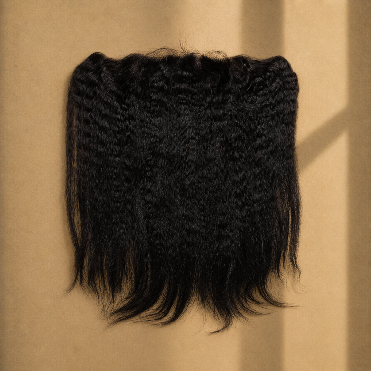 Burmese Kinky Straight Raw Hair HD Lace Frontal