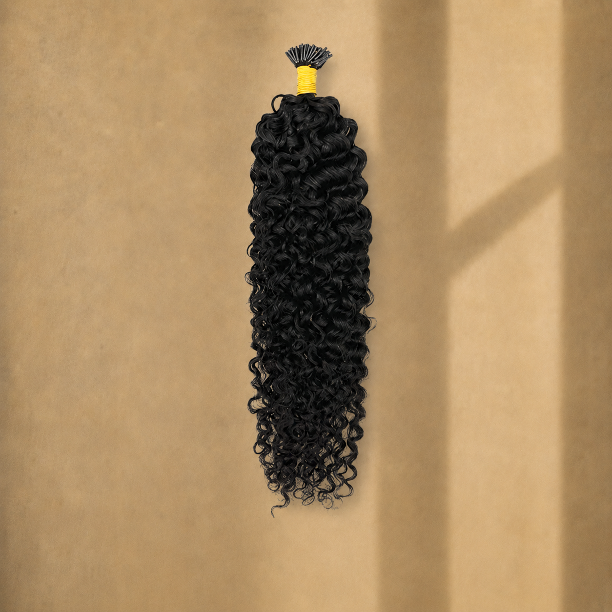 Burmese Curl Raw Hair I-Tip