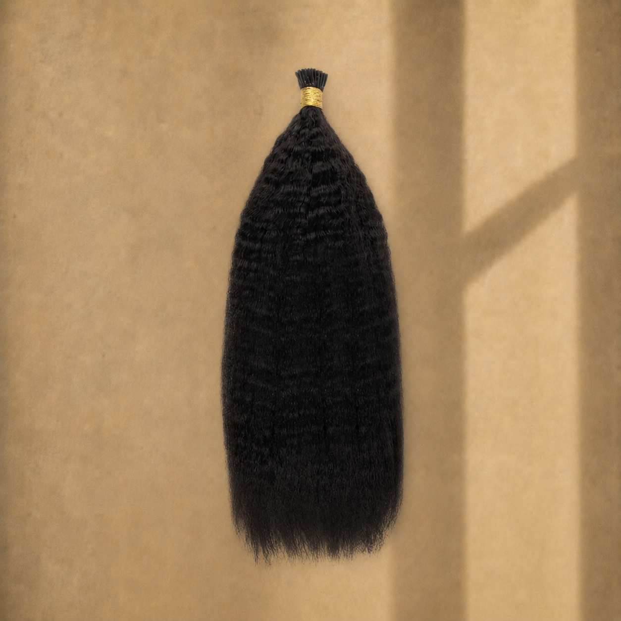 Burmese Kinky Straight Raw Hair I-Tip