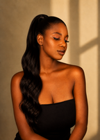 Cambodian Natural Wave Raw Hair Ponytail