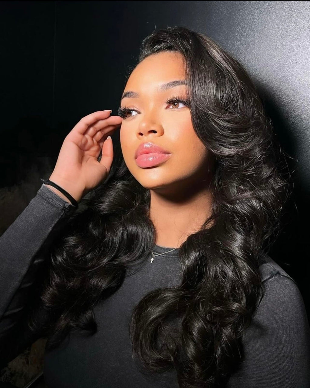 Cambodian Natural Wave Raw Hair U-part Wig