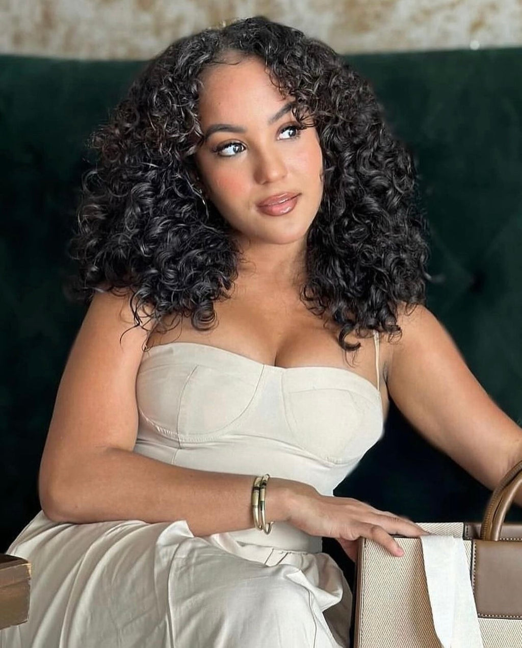 Cambodian Wavy Curl Raw Hair U-part Wig