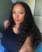 Burmese Curl Raw Hair U-Part Wig