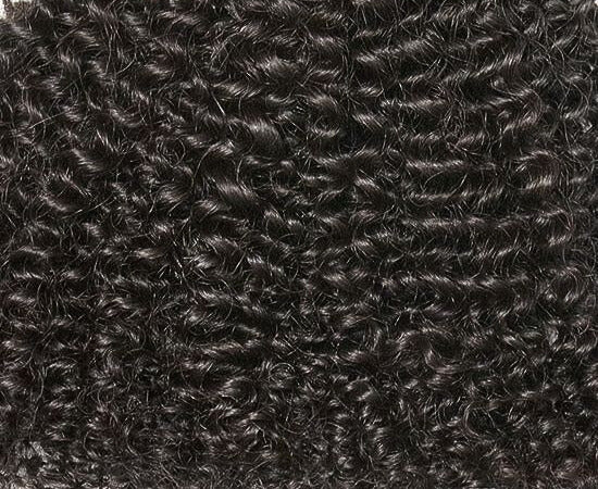 U-part wig Raw Hair Burmese Kinky Curl