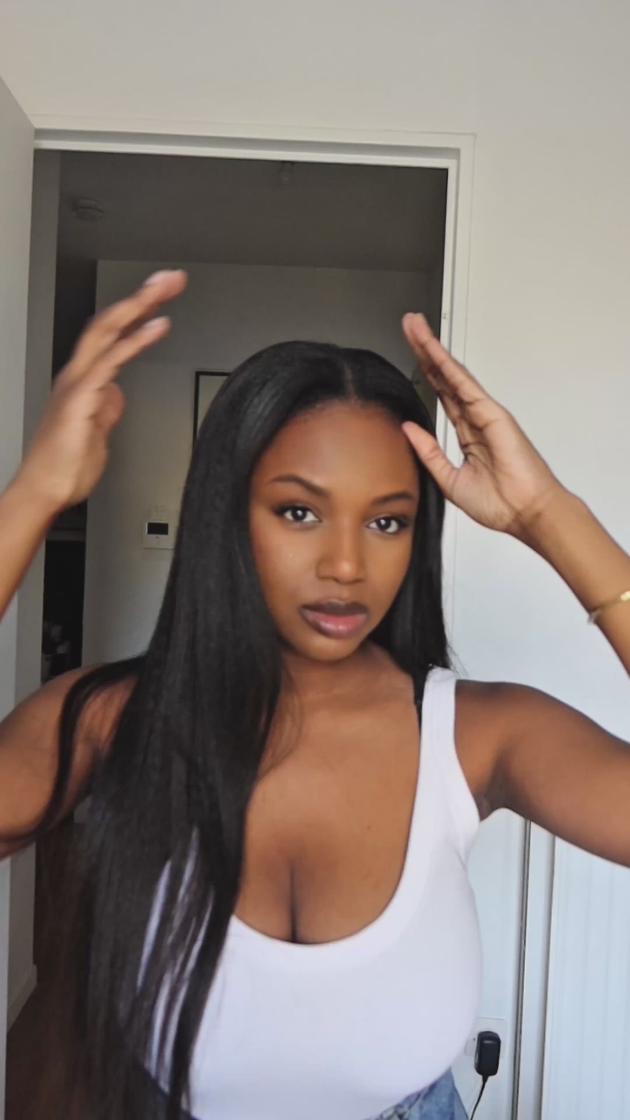 YAKI Straight Raw Hair Clip-Ins