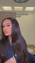 Vietnamese Straight Raw Hair U-part Wig